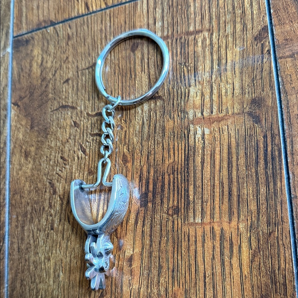 Charro Spurs Keychain